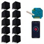10x |SMART Cube wandlamp | Dimbaar | Zigbee | Zwart, Huis en Inrichting, Ophalen of Verzenden, Nieuw, Modern