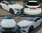 MERCEDES-BENZ A 200 AMG Line Business Solution Panorama dak, Auto's, Dealer onderhouden, Zwart, Met garantie (alle), Leder en Stof