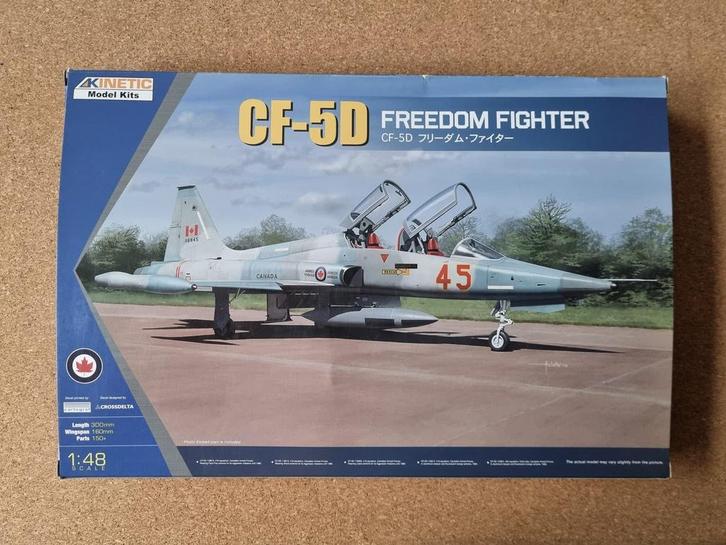 Kinetic K48123 CF-5D Freedom Fighter 1:48, Hobby en Vrije tijd, Modelbouw | Vliegtuigen en Helikopters, Verzenden