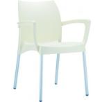 (MDK-105521) Siesta Dolce 4-poots stoel beige, Ophalen of Verzenden, Nieuw