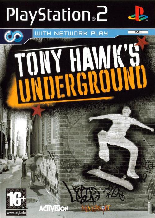 Playstation 2 Tony Hawks Underground, Spelcomputers en Games, Games | Sony PlayStation 2, Zo goed als nieuw, Verzenden