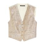 Pennyblack • goud zilveren gilet Breda • 36 (IT42), Pennyblack, Verzenden, Nieuw, Maat 36 (S)