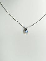 Zonder Minimumprijs - Ketting met hanger Zilver Diamant, Sieraden, Tassen en Uiterlijk, Antieke sieraden