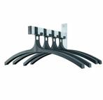Wandgarderobe met 4 nylon haken en hangers, Ophalen of Verzenden, Nieuw