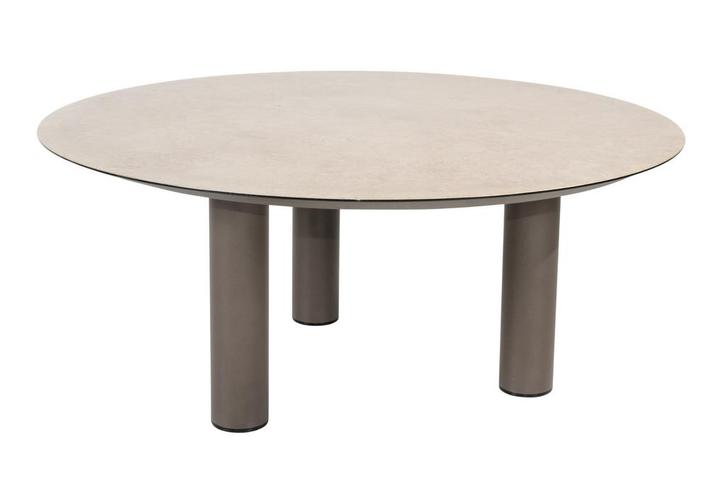 Taste Donato low dining tuintafel Ø160 cm. - Terre, Tuin en Terras, Tuintafels, Nieuw, Overige materialen, Rond, Verzenden