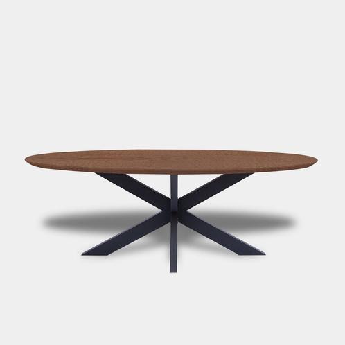 Tafel Ovaal Eikenhout - Matrix XL - Cinnamon, Huis en Inrichting, Tafels | Eettafels