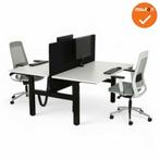 Duo bureau - slinger verstelbaar zit sta - maat en kleur..., Ophalen of Verzenden, Nieuw, Bureau
