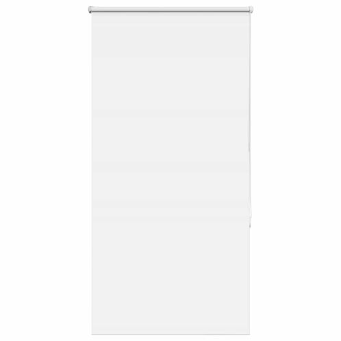 vidaXL Rolgordijn verduisterend 70x130cm stofbreedte 65,7 cm, Huis en Inrichting, Stoffering | Gordijnen en Lamellen, Wit, Nieuw