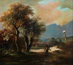 Franse school (XIX) - Rustiek Landschap - NO RESERVE