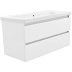 Wiesbaden Vision Onderkast Met 2 Laden - 100x46cm - Glans, Ophalen of Verzenden, Nieuw