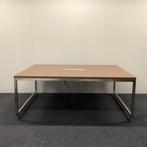 Tweedehands vergadertafel met akoestische bekleding (bxd), Ophalen of Verzenden, Gebruikt, Bureau