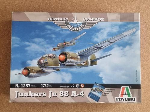Italeri 1287 Junkers Ju 88 A-4 1:72, Hobby en Vrije tijd, Modelbouw | Vliegtuigen en Helikopters, Italeri, Verzenden