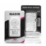 100 gram - Zilver .999 - 100g Nadir Refinery .999 Fine