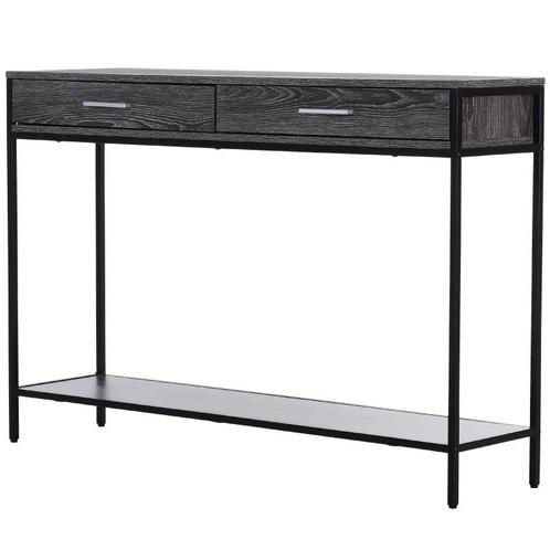TRUUSK Consoletafel Entreetafel Bijzettafel 2 Laden Onderste, Huis en Inrichting, Bureaus, Nieuw, Verzenden