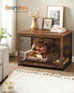 Hondenbench - 98x68x55 cm - hondenkooi - hondenhok - met, Dieren en Toebehoren, Verzenden, Nieuw