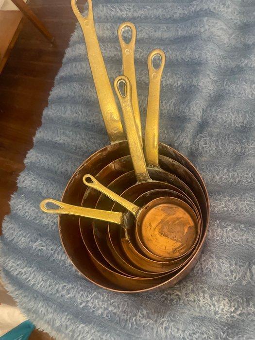 Steelpan (6) - Koper, Messing, Antiek en Kunst, Antiek | Keukenbenodigdheden