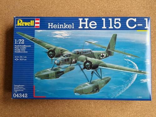 Revell 04342 Heinkel He 115 C-1 1:72, Hobby en Vrije tijd, Modelbouw | Vliegtuigen en Helikopters, Revell, Verzenden