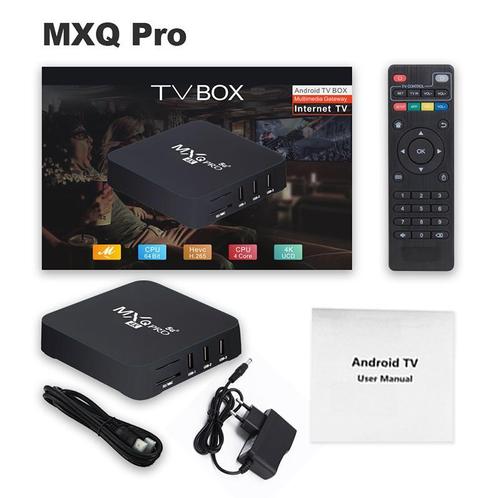 MXQ PRO android 11 tv box mediaspeler iptv netflix 5G 2/16GB