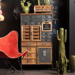 *WOONWINKEL* Kare Design Art Factory Ladekast Industrieel, Verzenden, Nieuw