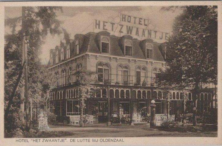 DE LUTTE - Hotel Het Zwaantje, Verzamelen, Ansichtkaarten | Nederland, Verzenden