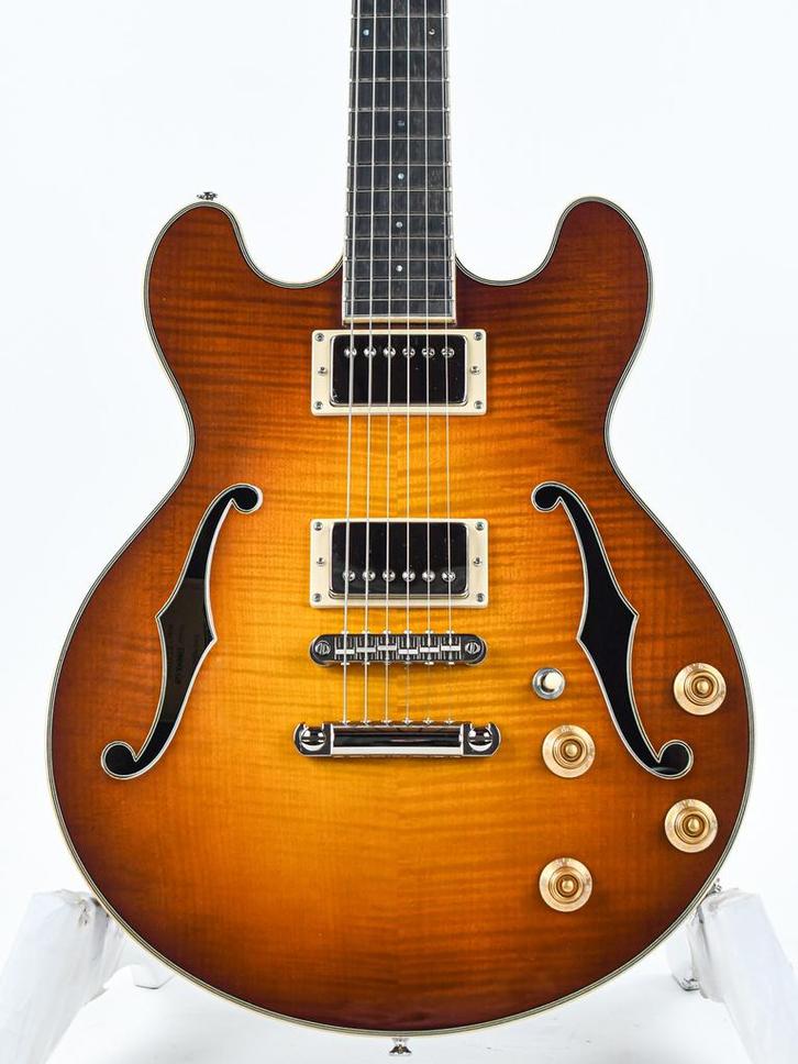 Eastman T184MX Gold Burst (Elektrische Gitaren,Hollow Body), Muziek en Instrumenten, Snaarinstrumenten | Gitaren | Elektrisch