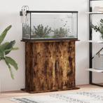 vidaXL Aquariumstandaard 81x36x73 cm bewerkt hout gerookt, Verzenden, Nieuw