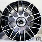21 inch 5x112 JF Luxury M1033 Black Machined velgen 10J ET42, Auto-onderdelen, Banden en Velgen, Ophalen of Verzenden, Nieuw, Velg(en)