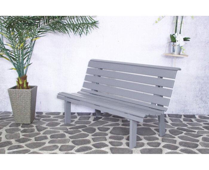 Tuinbank Bella 150 cm - Grijs, Tuin en Terras, Tuinbanken, Nieuw, Ophalen of Verzenden