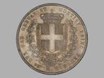 Italië, Koninkrijk Sardinië Vittorio Emanuele II. 5 Lire