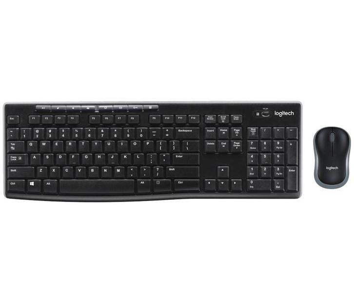 Logitech MK270 Toetsenbord & Muis Set USB  | QWERTY | Nieuw, Computers en Software, Desktop Pc's, Nieuw, Ophalen of Verzenden