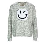 Frogbox • beige trui met smiley • S, Verzenden, Beige, Nieuw, Maat 36 (S)