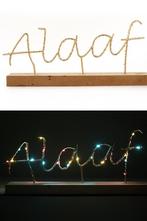 Plankje Met Tekst Alaaf Verlicht, Verzenden, Nieuw