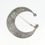 .900/1000 Zilver - Fibula - Tunesië 1940-1950, Antiek en Kunst