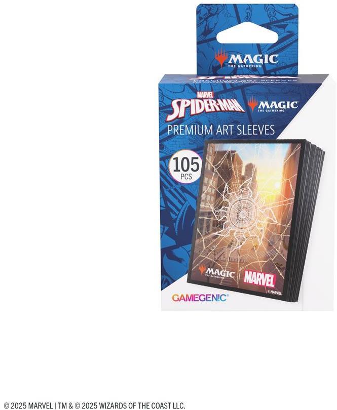 Magic The Gathering - Sleeves Spider-Man Plains | GameGenic, Hobby en Vrije tijd, Verzamelkaartspellen | Overige, Nieuw, Verzenden