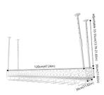 Plafond Wijnrek met Glashouder – Verstelbaar Opslagrek, Huis en Inrichting, Kasten | Wandmeubels, Verzenden, Nieuw