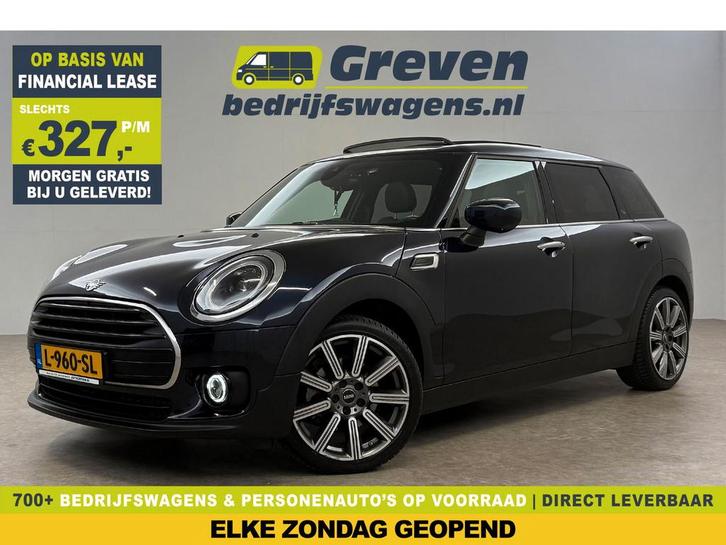 MINI Clubman 1.5 Cooper Richmond Park Edition Pano LED PDC, Auto's, Mini, Te koop, Automaat, Financial lease, Benzine, Blauw, Achteruitrijcamera