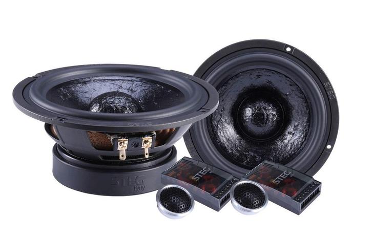 Steg High End 2-way Woofer 165mm + Tweeter 32mm, Auto diversen, Autospeakers, Nieuw, Verzenden