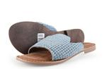 Lazamani Slippers in maat 39 Blauw, Slippers, Lazamani, Zo goed als nieuw, Verzenden