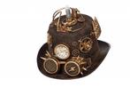 Hoed Steampunk Met Licht, Hobby en Vrije tijd, Feestartikelen, Nieuw, Verzenden