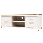 vidaXL Tv-meubel 120x30x40 cm wit, Huis en Inrichting, Kasten | Televisiemeubels, 100 tot 150 cm, Verzenden, Nieuw, Minder dan 100 cm
