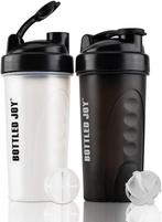 Premium Shaker Fles Set (2 Stuks) - Food Grade PP,, Huis en Inrichting, Verzenden, Nieuw