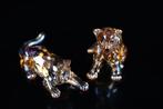Figuur - Swarovski - Amur luipaard welpen (Boxed +, Antiek en Kunst