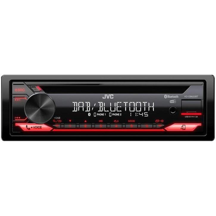 JVC KD-DB622BT radio (geen DAB ant.), Auto diversen, Autoradio's, Verzenden