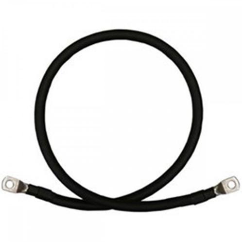 Accukabel zwart 70mm² - 2 meter - 2 x M10 oog (Accu Kabels), Doe-het-zelf en Verbouw, Zonnepanelen en Toebehoren, Nieuw, Verzenden