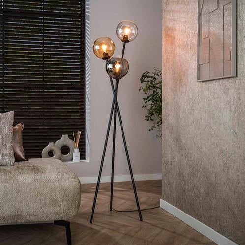 *WOONWINKEL* Vloerlamp Met Glazen Bollen, Huis en Inrichting, Lampen | Vloerlampen, Nieuw, Verzenden