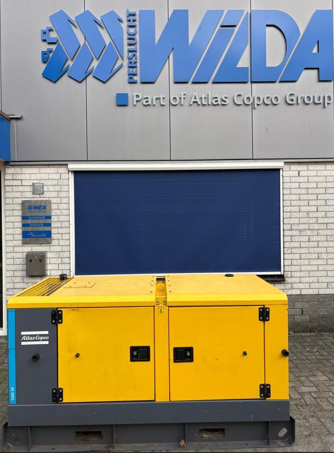 Atlas Copco QAS30    30KVA, Zakelijke goederen, Machines en Bouw | Overig