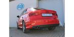 FOX Audi A3 - 8V sedan met S-Line einddemper - 2x80 type 1, Auto-onderdelen, Uitlaatsystemen, Nieuw, Verzenden