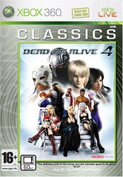 Dead or Alive 4 (classics) (Xbox 360), Spelcomputers en Games, Games | Xbox 360, Gebruikt, Vanaf 12 jaar, Verzenden