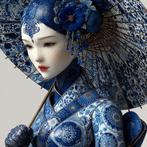 L’Élégance de Porcelaine - Sans un mot — Hand signed -