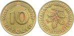 Duitsland Fehlpraegung 10 Pfennig 1950 G Stempeldrehung 180, Verzenden
